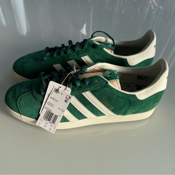 Adidas Gazelle Dark Green GY7338 Men’s US12 - Picture 2 of 4